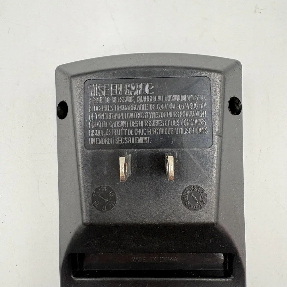 New Bright R/C 6.4V Lithium Ion Battery Charger Black‎ RC Toy Car Replacement